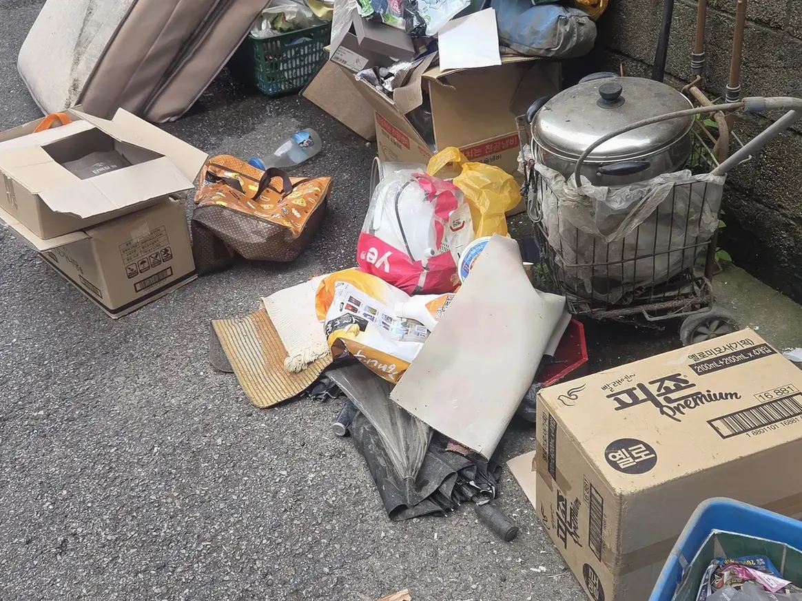 사상구 학장동 침수 현장 화장실 세면대 살균 위생청소 사례 - 행진크린